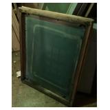 Wood silkscreen frame 27" x 33ï¿½