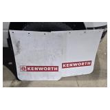 Pair of Kenworth mud flaps