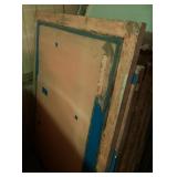 Wood silkscreen frame 44" x 58"