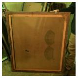 Wood silkscreen frame 44" x 50ï¿½