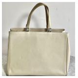 Tan Gianni Versace leather hand bag