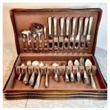 96-piece set of American Silver Co. silverplate