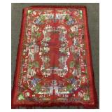 40x57 Silk brocade panel