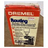 Dremel routing attachment