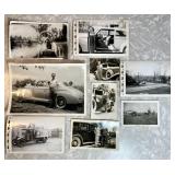 Old photographs with transportation, etc.