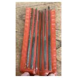 Set of jewelers files