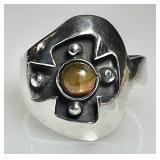 Taxco Mexico sterling with tiger eye