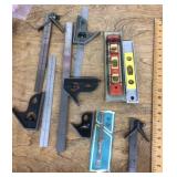 Lot of measuring tools