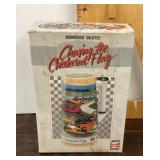 Budweiser beer stein "Chasing the Checkered Flag"