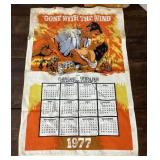 1977 Gone with the Wind calendar