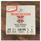 Winchester 410 ammo --full box