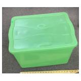 71 quart storage tote with lid