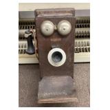 Antique Western Electric crank wall phone