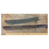 Machete and sheath