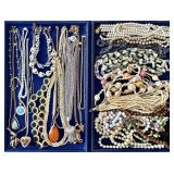 Costume jewelry necklaces