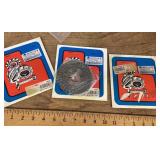 3 metal slit saw blades