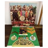 Beatles LP with insert