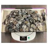 3 lb bag of damaged coins