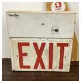 Exit sign