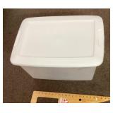 Sterilite 58-qt storage tote with lid