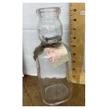 Brookfield "Baby Face" cream top milk bottle