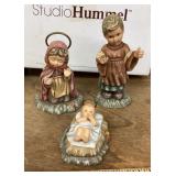 Hummel 3-piece nativity scene