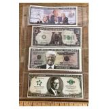 Novelty paper money