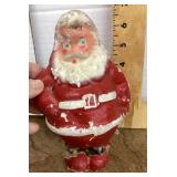 Antique paper mache Santa Claus figure