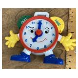 Talking toy clock --works