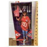NEW KC Chiefs Barbie