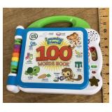 Leap Frog 100 words book --works