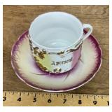 German cup and saucer
