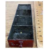 Metal divided drawer