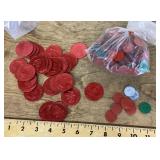 MO sales tax tokens and Mardi Gras coins