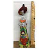 Large Day of the Dead ceramic figure
