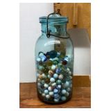Jar of marbles