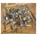 Vintage flatware group