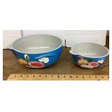2 Ransburg pottery bowls