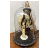 Leather Native American doll by Tiffany Morris