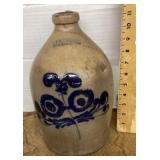 Antique J & E Norton Benninghton salt glaze jug