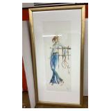 Olga Alexandrova watercolor 32" x 17ï¿½