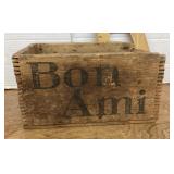 Bon Ami wooden crate