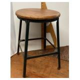 Vintage industrial stool