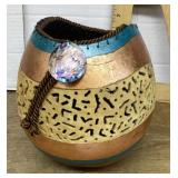 8" Jackie Feissle gourd bowl