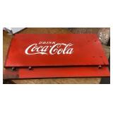Coca-Cola cooler side panel