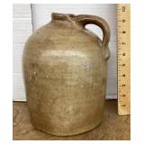 Salt glazed stoneware jug