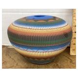 Signed Ella Morgan Dineh Navajo pottery