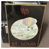 26" P. Buckley Moss St. Louis poster
