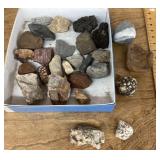 Collection of rocks and minerals