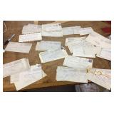 Old military correspondence